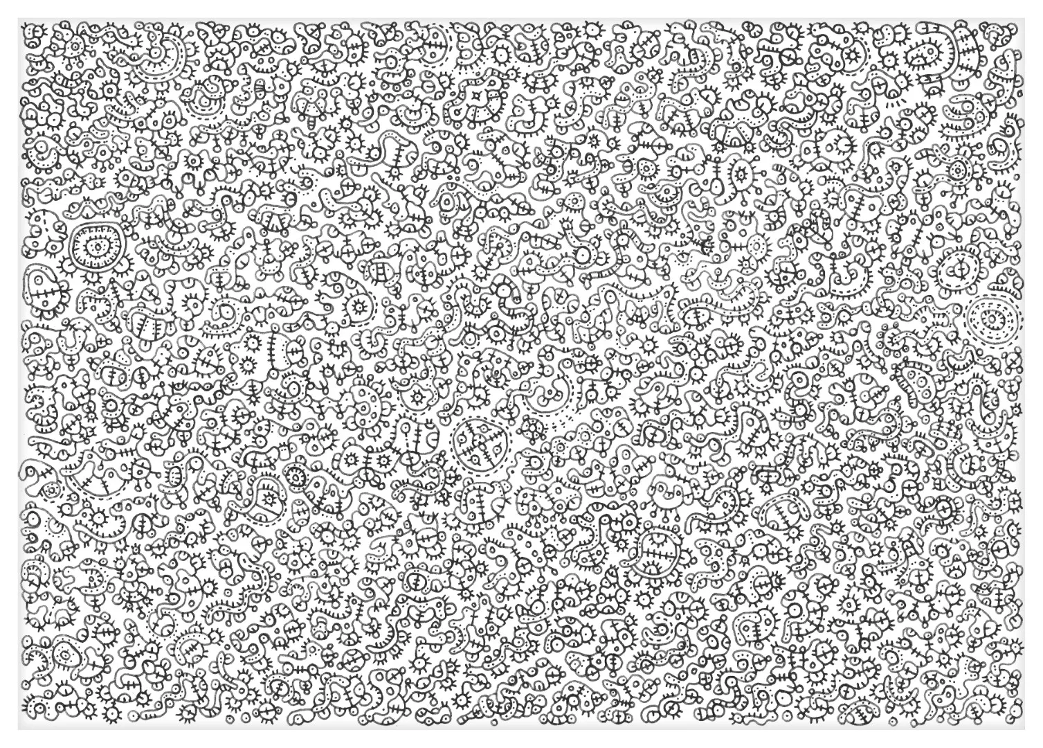 Day 23 SPIRALS drawing