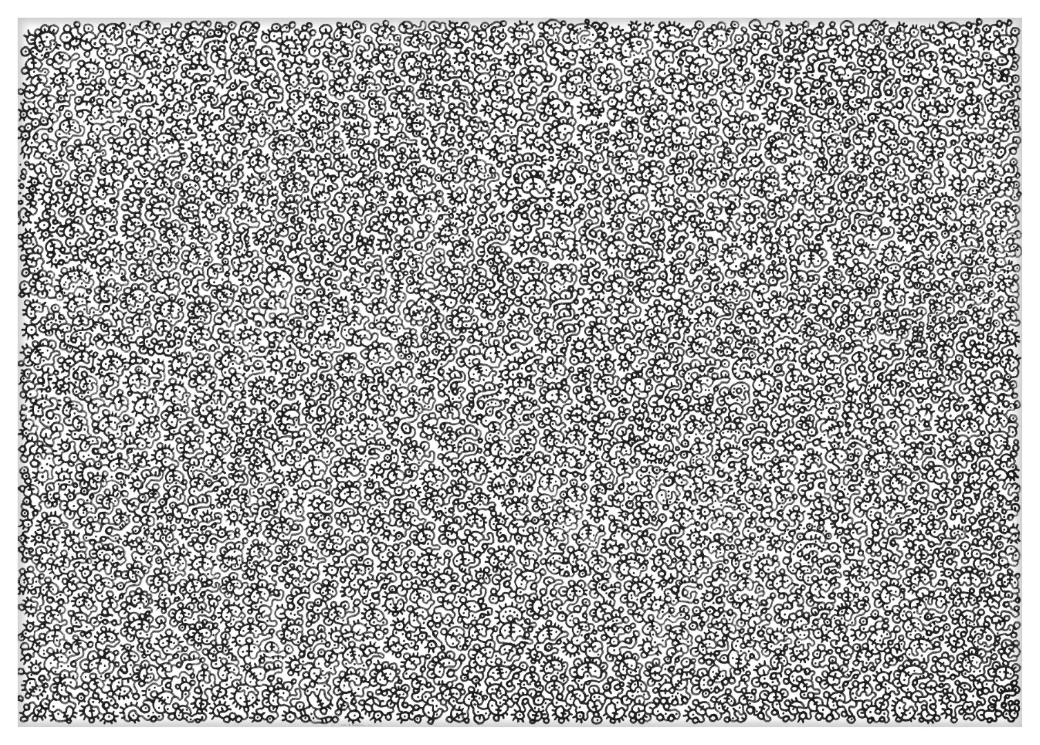 Day 50 QUIET drawing